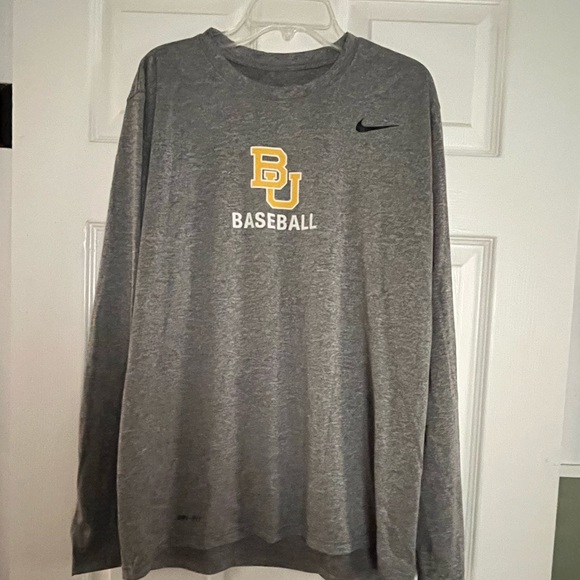 Baylor BU Baseball Nike Tee Medium - Picture 1 of 3